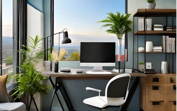 Creating an Inspiring and Efficient Home Office in a Compact Space
